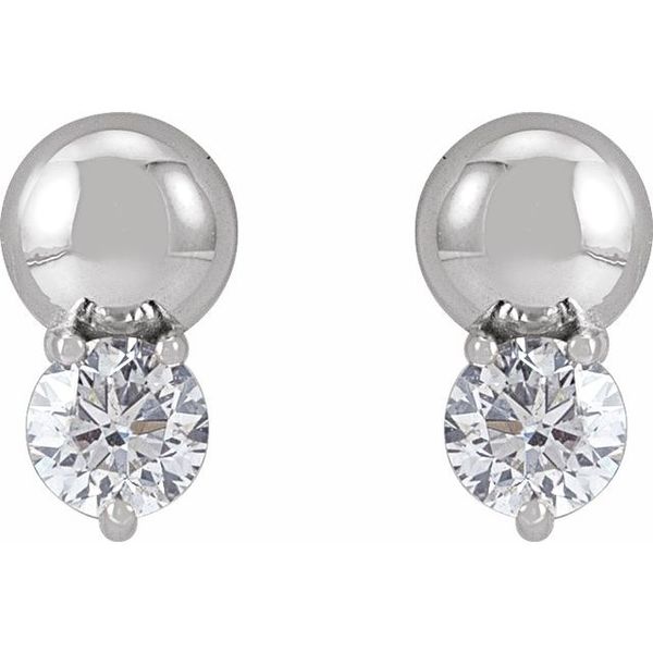 Accented Bead Earrings - Image 2