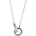Interlocking Circle Necklace