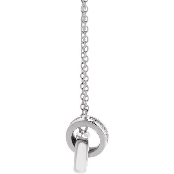 Interlocking Circle Necklace - Image 2