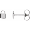Petite Lock Earrings