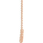 Rope Circle Necklace - Image 2