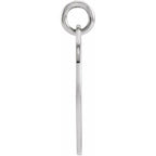 Pierced Key Silhouette Pendant - Image 2