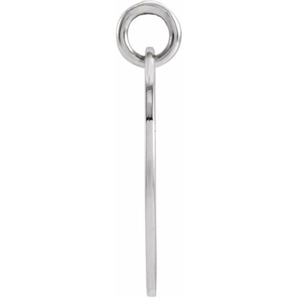 Pierced Key Silhouette Pendant - Image 2