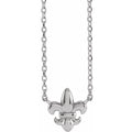 Petite Fleur-de-lis Necklace