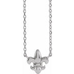 Petite Fleur-de-lis Necklace
