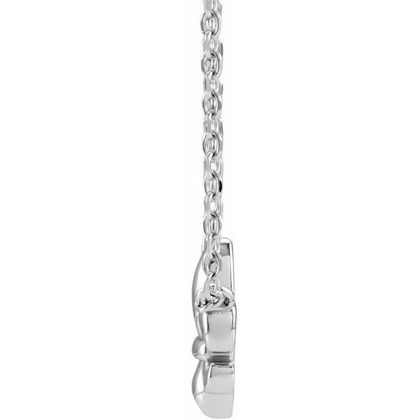 Petite Fleur-de-lis Necklace - Image 2