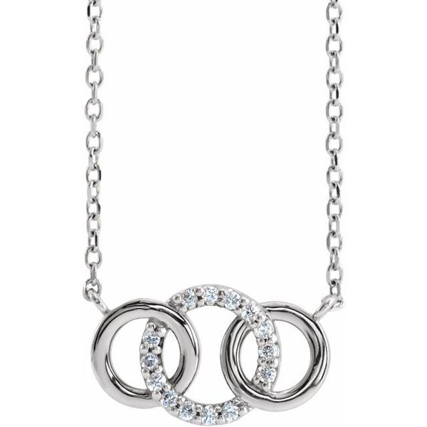 Interlocking Circle Necklace
