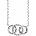 Interlocking Circle Necklace