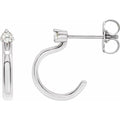Accented Hoop Earrings
