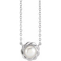 Pearl Halo-Style Necklace