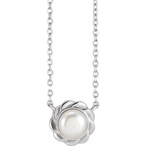 Pearl Halo-Style Necklace