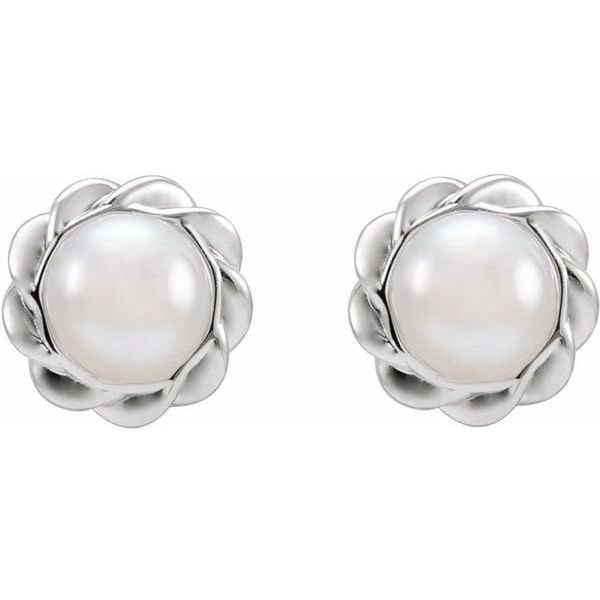 Pearl Rope Earrings - Image 2