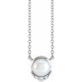 Accented Pearl Necklace