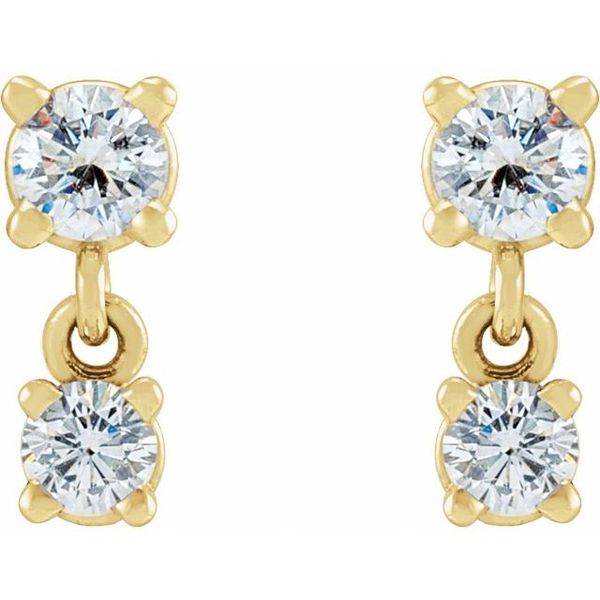 Two-Stone Earrings - Image 2