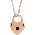 Heart Lock Necklace