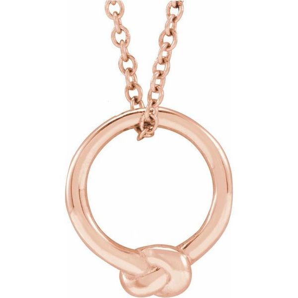Circle Knot Necklace