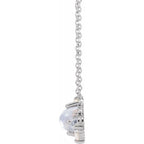 Cabochon Scattered Necklace - Image 2