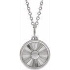 Sun Disc Necklace