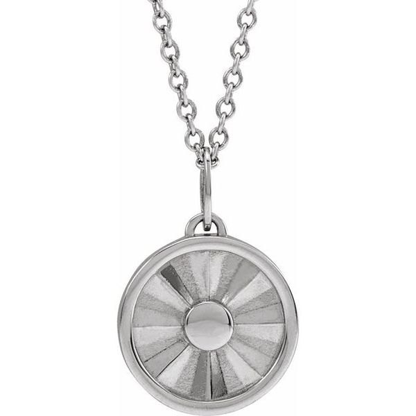 Sun Disc Necklace