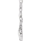 Rose-Cut Three-Stone Necklace - Image 2