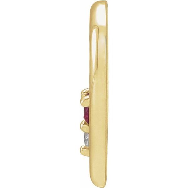 Heart Necklace or Slide Pendant - Image 2