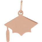 Engravable Graduation Cap Pendant