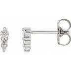 Graduated Bar Earrings