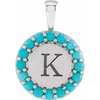 Engravable Halo-Style Pendant - Image 3