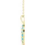 Engravable Halo-Style Necklace - Image 2