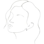 Rope Dome Hoop Earrings - Image 3