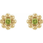 Petite Flower Earrings - Image 2