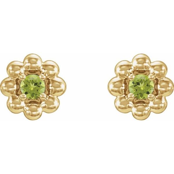 Petite Flower Earrings - Image 2