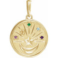 Moon & Star Pendant