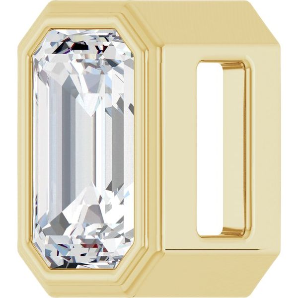 Solitaire Slide Pendant - Image 2