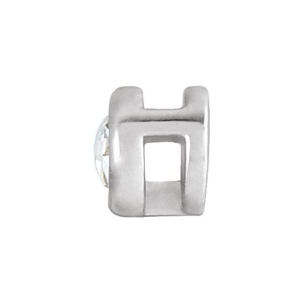 Round Bezel-Set Pendant - Image 2