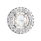 Halo-Style Rose-Cut Pendant