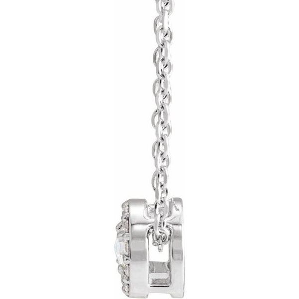 Halo-Style Rose-Cut Necklace - Image 2