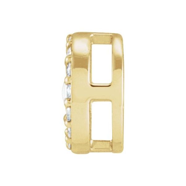 Oval Rose-Cut Halo-Style Pendant - Image 2