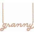 Granny Necklace
