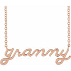 Granny Necklace