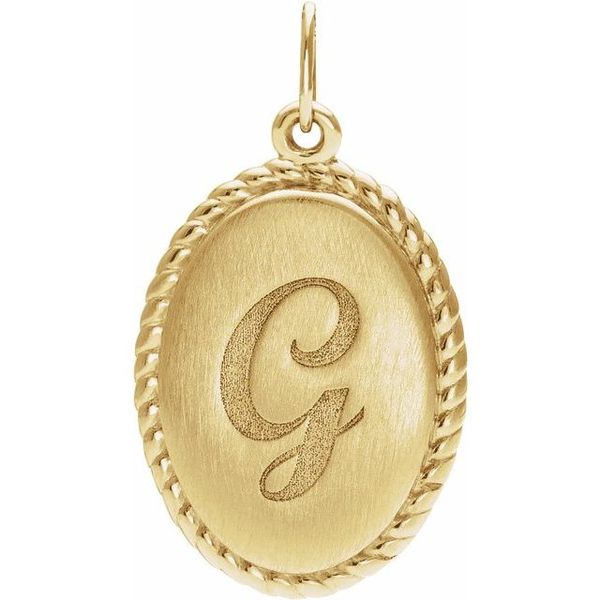Engravable Oval Necklace