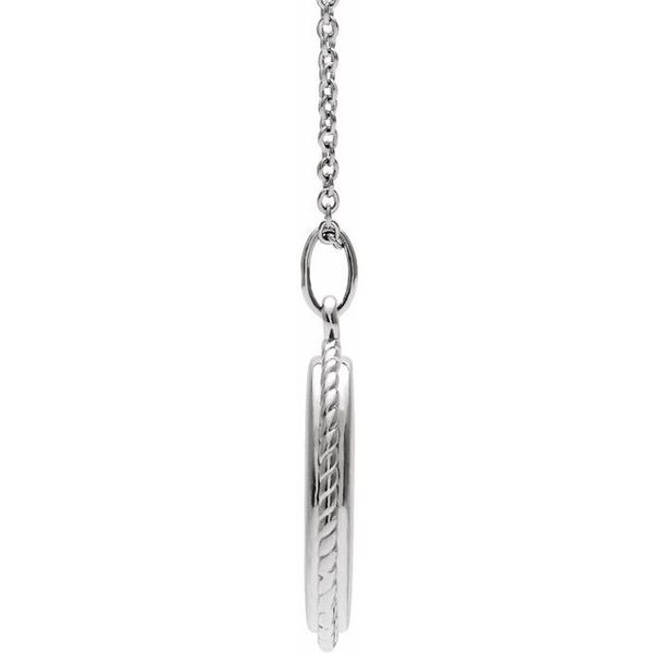 Engravable Oval Necklace - Image 2