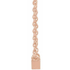 Solitaire Channel-Set Necklace - Image 2