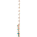Cabochon Circle Necklace - Image 2
