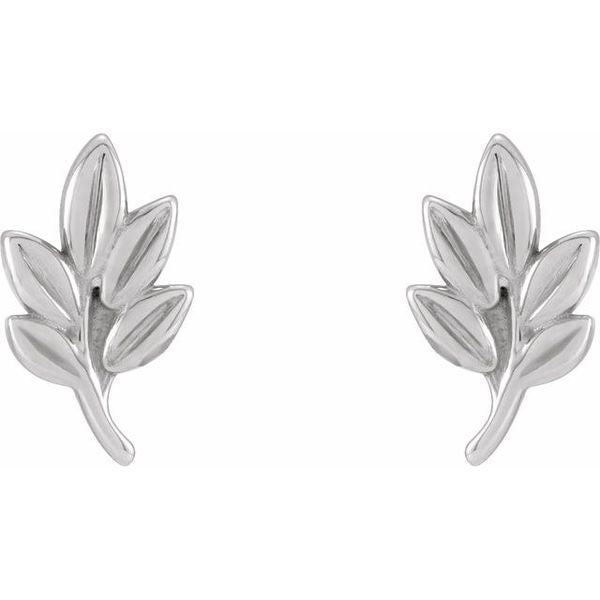 Leaf Earrings - Image 2