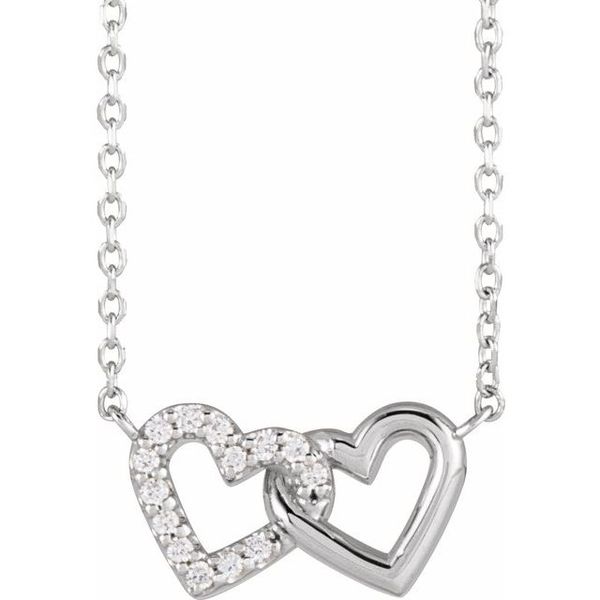 Interlocking Heart Necklace