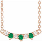 Accented Bar Necklace