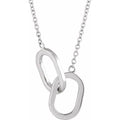 Interlocking Oval Necklace