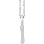 Pierced Heart Lock Necklace - Image 2