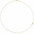 Off-Center Angel Wing Necklace